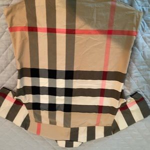 XL Burberry Short Sleeve Check  cotton Poplin